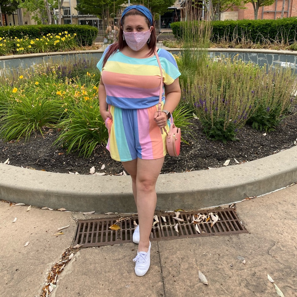 Rainbow Romper - Picture 3 of 5
